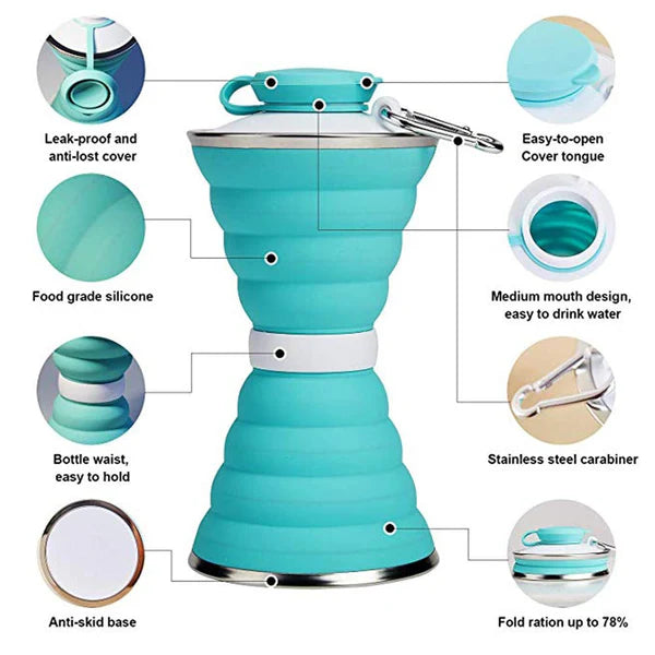 Foldable Silicone Bottle