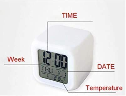Digital led alarm clock - 7 COLOR CLOCK