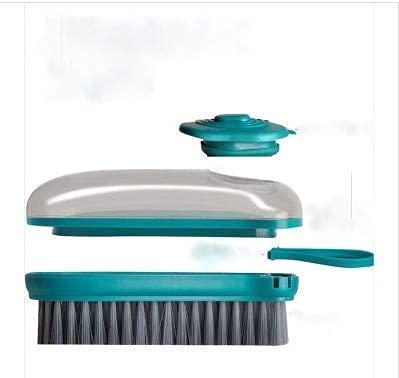 Washbasin Plastic Cleaning Brush with Liquid Soap Dispenser
