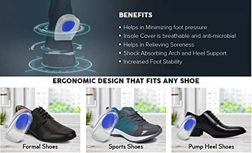 Silicone Gel Blue Heel Cup Pad