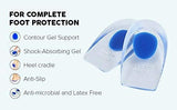 Silicone Gel Blue Heel Cup Pad