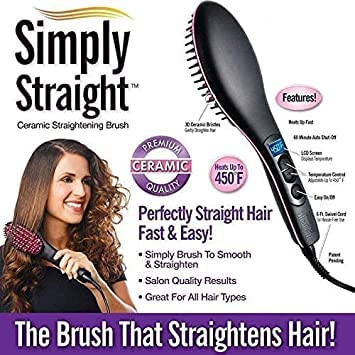 Simply Straightener Hair Brush