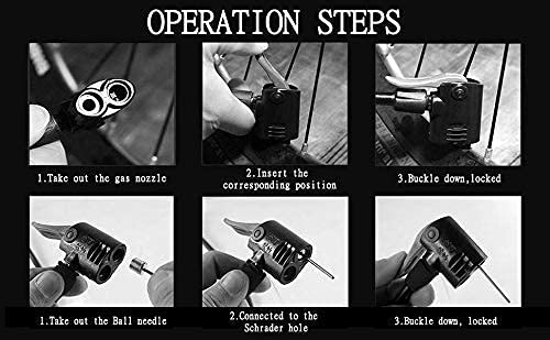 Portable Mini Bike Pump/Cycle Foot Pump