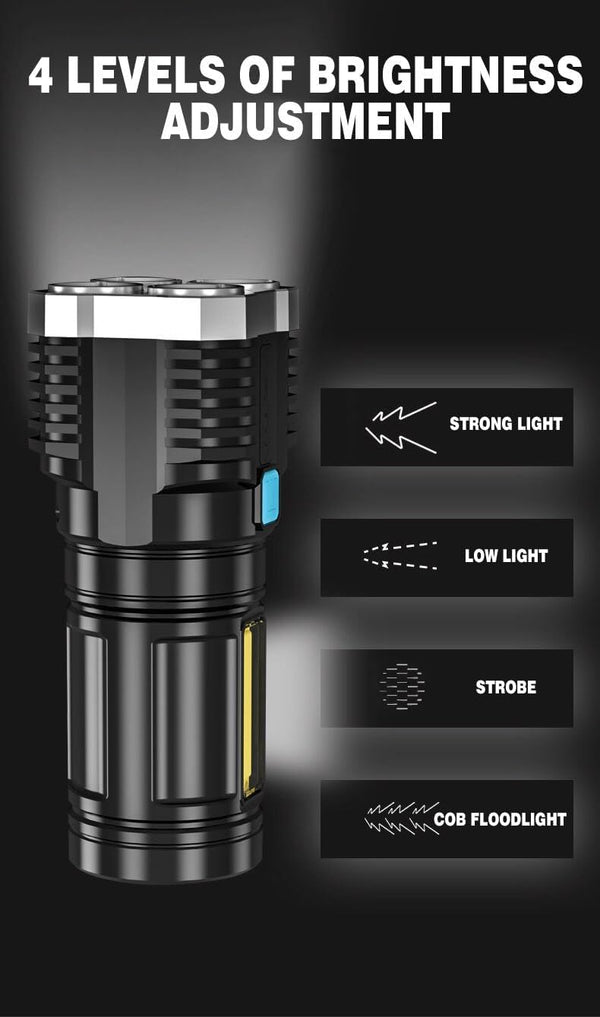 4 LED Torch Light