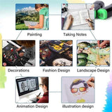 Dual Tip Colourful Art Markers  48 Colours