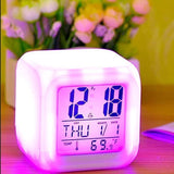 Digital led alarm clock - 7 COLOR CLOCK