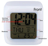 Digital Alarm  - Automatic 7 colour changing clock