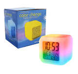 Digital Alarm  - Automatic 7 colour changing clock