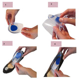 Silicone Gel Blue Heel Cup Pad