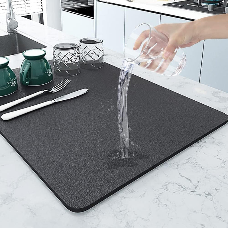 DISH DRYING MAT KITCHEN MAT