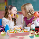 4 Compartment Thermal Insulated Lunch Box