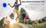 Silicone Gel Blue Heel Cup Pad