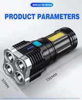 4 LED Torch Light