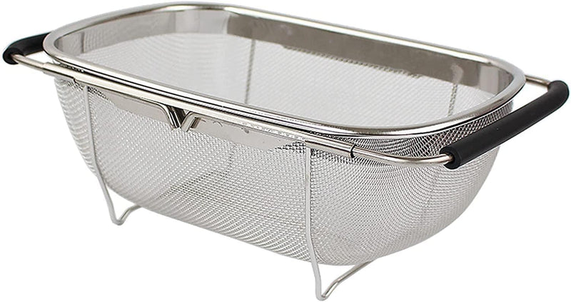 ADJUSTABLE STEEL SINK DRAIN BASKET