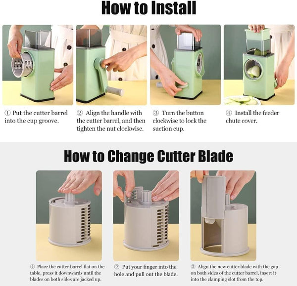 VEGETABLE SHREDDER ROUND