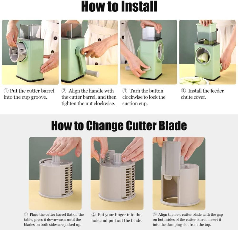 VEGETABLE SHREDDER ROUND