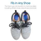 Silicone Gel Blue Heel Cup Pad