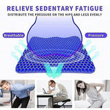 Egg Seater Gel Cushion, Seat Flex Pillow, Gel Silicon Seat Cushion Pad for Car