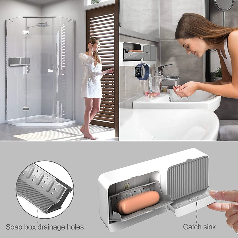 Soap Dish With Drainage Box