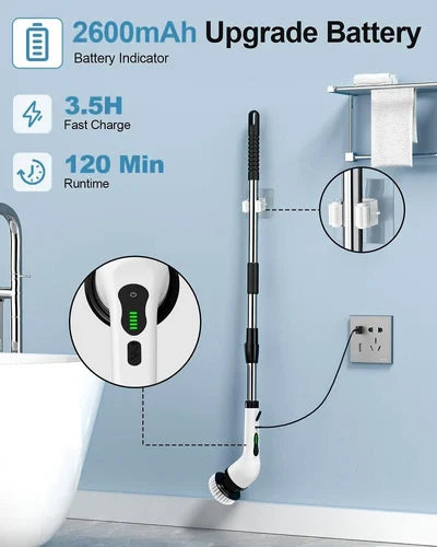 9 in 1 Electric Spin Scrubber