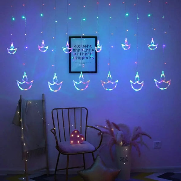 6 + 6 Diya Lights