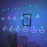 6 + 6 Diya Lights