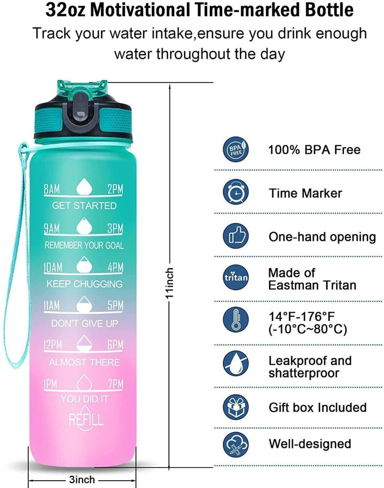 Motivational Water Bottle 1 Litre