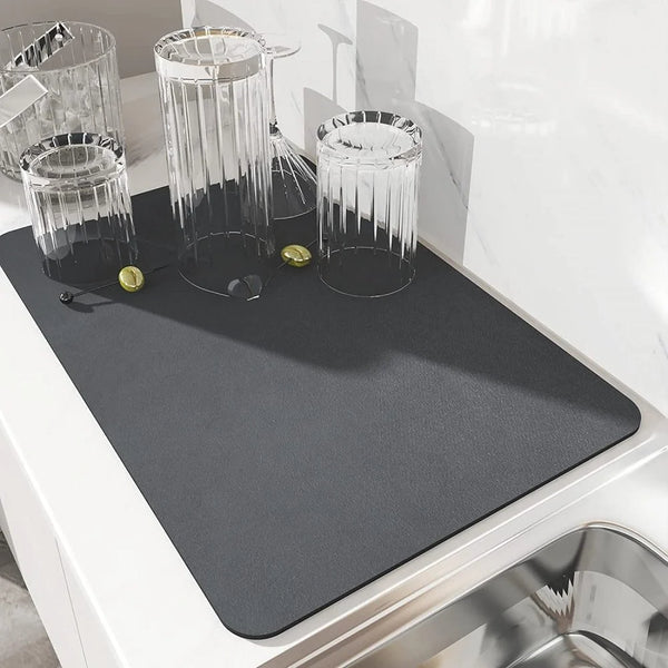 DISH DRYING MAT KITCHEN MAT