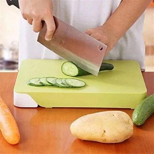 Kitchen Knife Set With Chopping Board