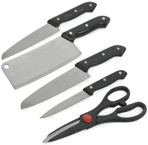 Kitchen Knife Set With Chopping Board