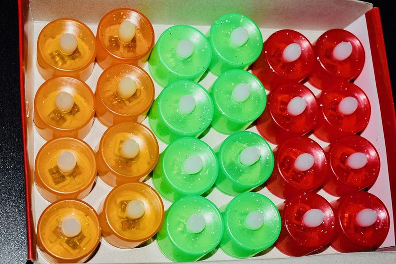 Led Diya Candle Light 24 Piece box