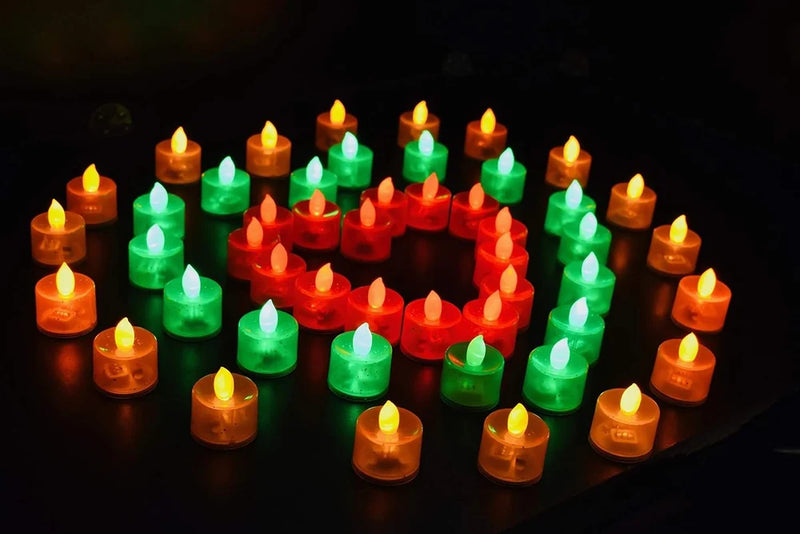 Led Diya Candle Light 24 Piece box