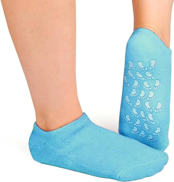 Spa Gel Socks Moisturizing Gel Socks - (Helps Dry Feet, Cracked Heels, Dry Heels Rough Calluses