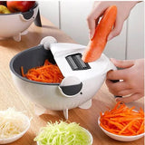 Premium 9 In 1 Wet Basket Vegetable Cutter Chopper