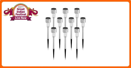 Solar Lights For Pathway Lighting (Pack of 10)