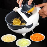 Premium 9 In 1 Wet Basket Vegetable Cutter Chopper