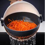 Premium 9 In 1 Wet Basket Vegetable Cutter Chopper