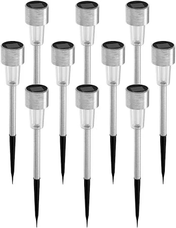 Solar Lights For Pathway Lighting (Pack of 10)