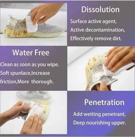 SHOES WIPES TISSUE - WET WIPES