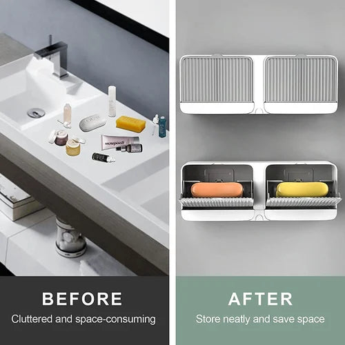 Soap Dish With Drainage Box