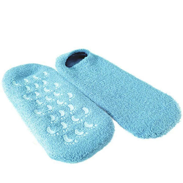 Spa Gel Socks Moisturizing Gel Socks - (Helps Dry Feet, Cracked Heels, Dry Heels Rough Calluses