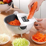 Premium 9 In 1 Wet Basket Vegetable Cutter Chopper